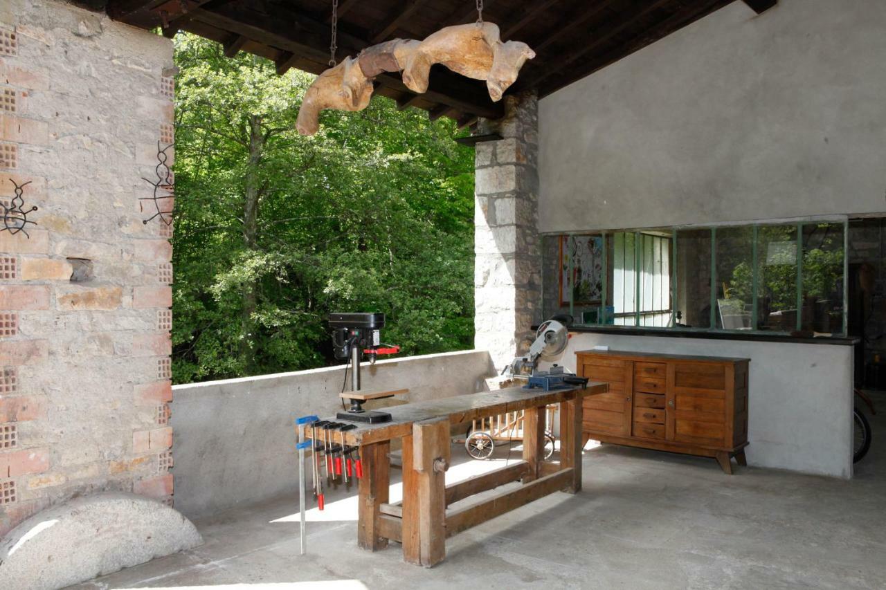 Bed and Breakfast Moulin D'Entre Les Roches Puivert Exterior foto